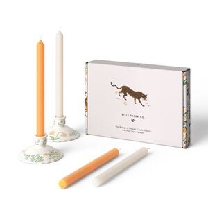 Rifle Paper Co. x Target candleholder and Taper Candle Set